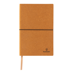 Carnet de notes A5 en cuir recyclé GRS