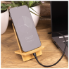 Support téléphone en bambou