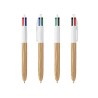 BIC® 4 Couleurs Wood Style